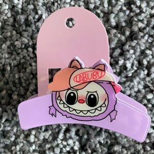 💜 PURPLE LABUBU HAIR CLAW CLIP 💜 NWT 💜
